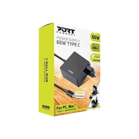 Port Chargeur secteur USB-C - 65W - Noir (900097) - Achat / Vente Chargeur sur Cybertek.fr - 2