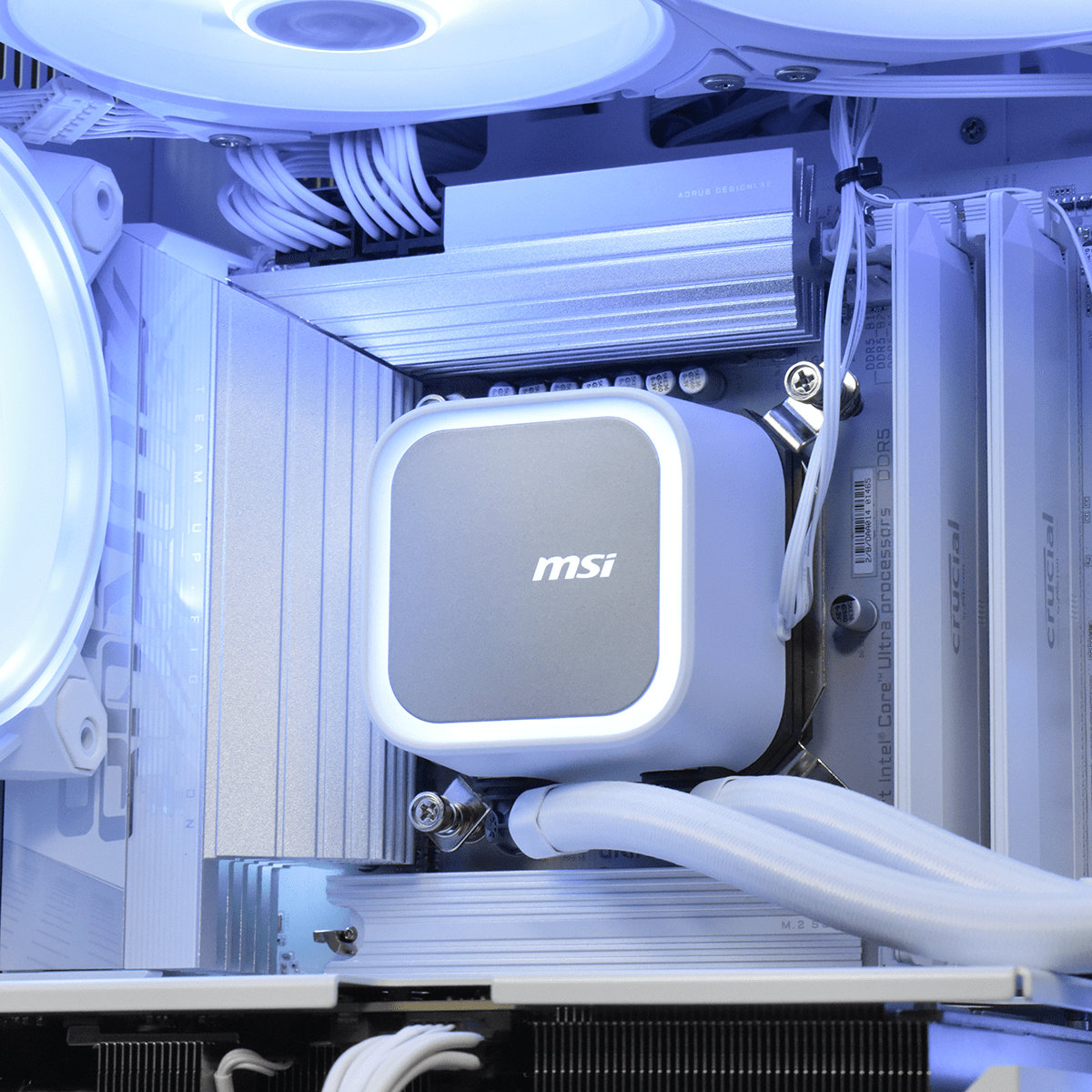 Cybertek WHITE FURY - Ultra 5/5070/32Go/1To (GB-CYB) (PCG-10602539) - Achat / Vente PC Fixe sur Cybertek.fr - 2