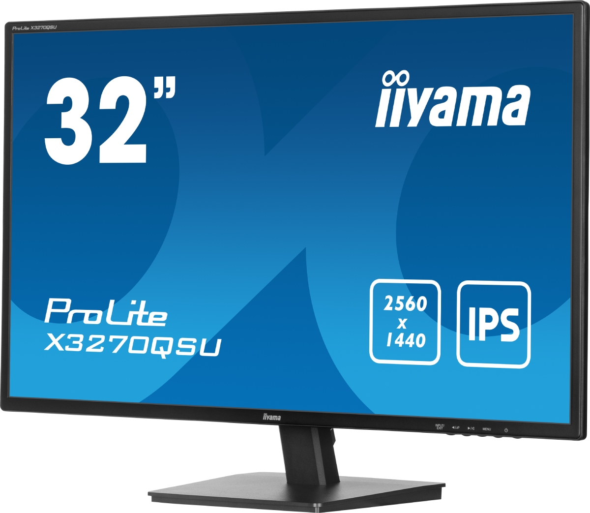 Iiyama 32 pouces  X3270QSU-B1 - Ecran PC Iiyama - Cybertek.fr - 2