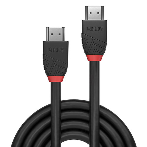Cable HDMI Black Line - Ethernet/1M/Male-Male  - 1