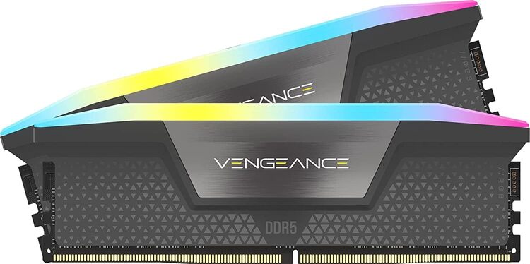 image produit Corsair Vengeance RGB 32Go (2x16Go) DDR5 6000MHz Cybertek