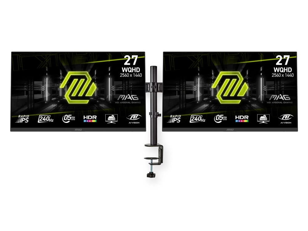 MSI 27 pouces  2 x 9S6-3CE41H-051 + MMDOS110BK - Ecran PC MSI - 0