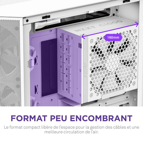 NZXT 80+ Gold (1000W) - Alimentation NZXT - Cybertek.fr - 12