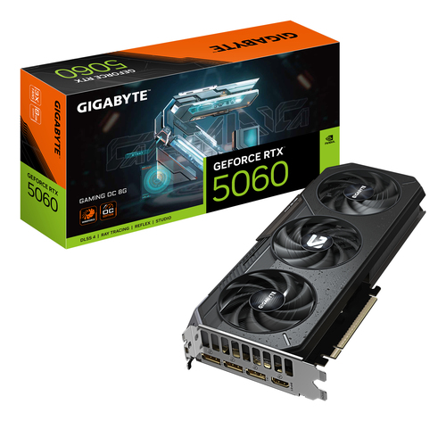 Carte graphique Gigabyte GeForce RTX 5060 GAMING OC 8G Cybertek