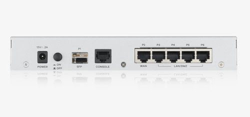 USG FLEX FIREWALL VERSION 2900 Mbit/s - Connectique réseau - 2