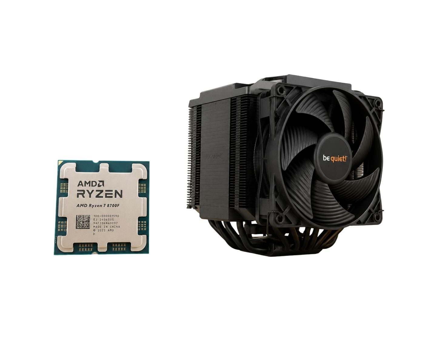 Ryzen 7 8700F + Dark Rock 5 - Cybertek.fr - 0