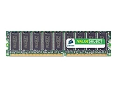 Corsair Value Select 512Mo (1x512Mo) DDR 333MHz - Mémoire PC Corsair sur Cybertek.fr - 0