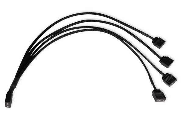 Splitter ARGB 5v - 3pin vers 4x 3-pin 30cm  - Connectique PC - 0