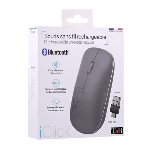 T'nB iClick Triple connect - Souris PC T'nB - Cybertek.fr - 1