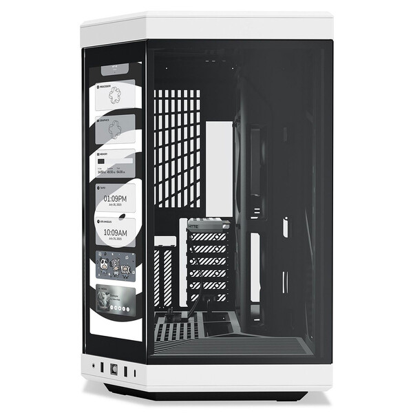 Hyte MT/Sans Alim/E-ATX Noir - Boîtier PC Hyte - Cybertek.fr - 1