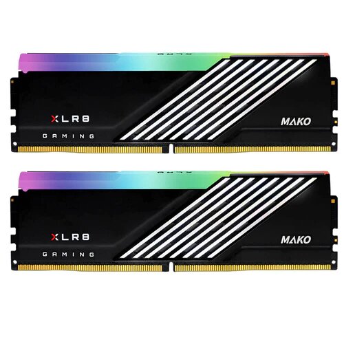 PNY MAKO RGB 32Go (2x16Go) DDR5 6000MHz - Mémoire PC PNY sur Cybertek.fr - 0