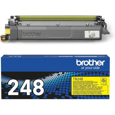 Toner Jaune 1000 Pages - TN248 pour imprimante  Brother - 0