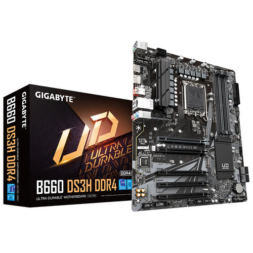 Gigabyte B660 DS3H DDR4 ATX  - Carte mère Gigabyte - Cybertek.fr - 0