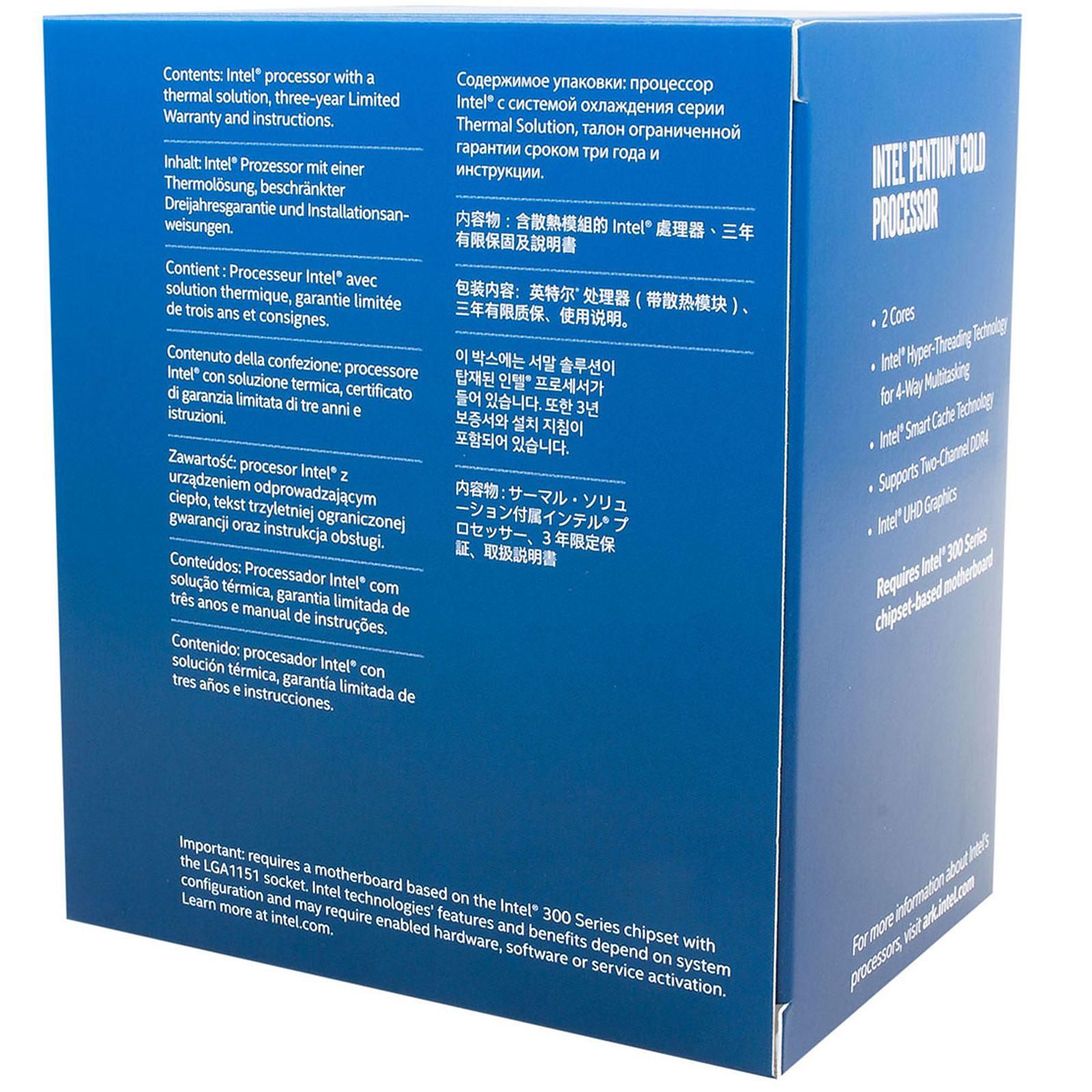 Intel Pentium G5420 - 3.8GHz - Processeur Intel - Cybertek.fr - 1