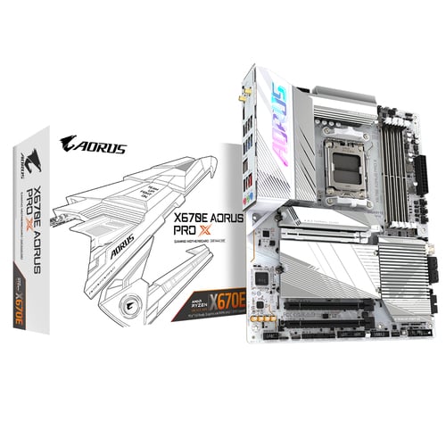 Gigabyte X670E AORUS PRO X ATX  - Carte mère Gigabyte - 0