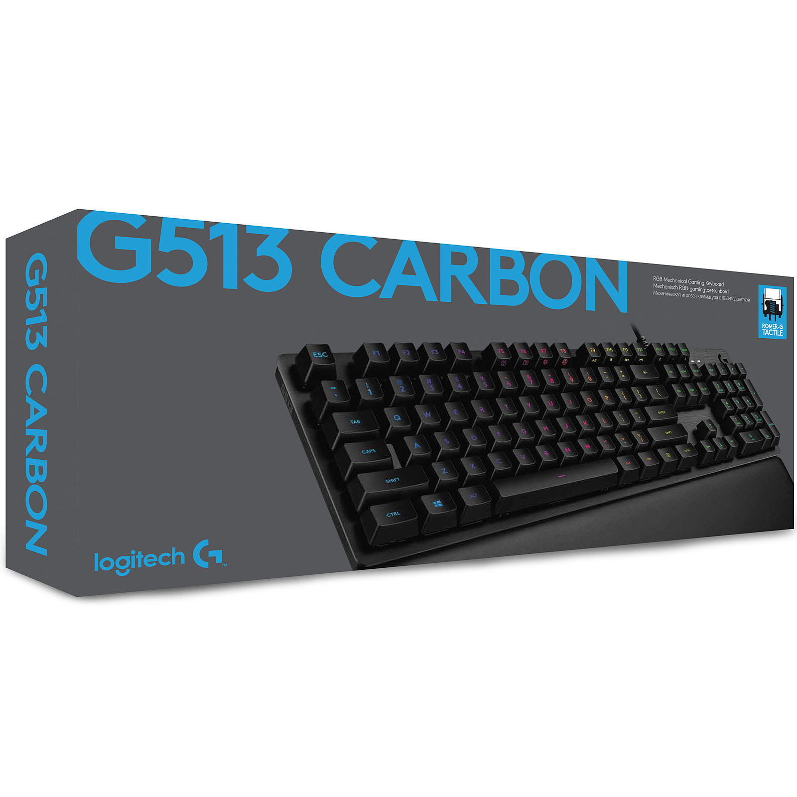Logitech G513 Tactile - Clavier PC Logitech - Cybertek.fr - 1