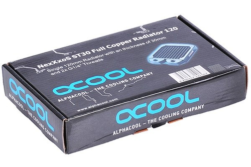 Alphacool Radiateur NexXxos ST30 Cuivre - 120mm - Watercooling - 4