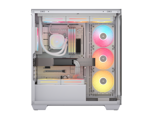 Corsair 3500X LX-R RGB ICUE LINK Blanc Blanc - Boîtier PC Corsair - 10