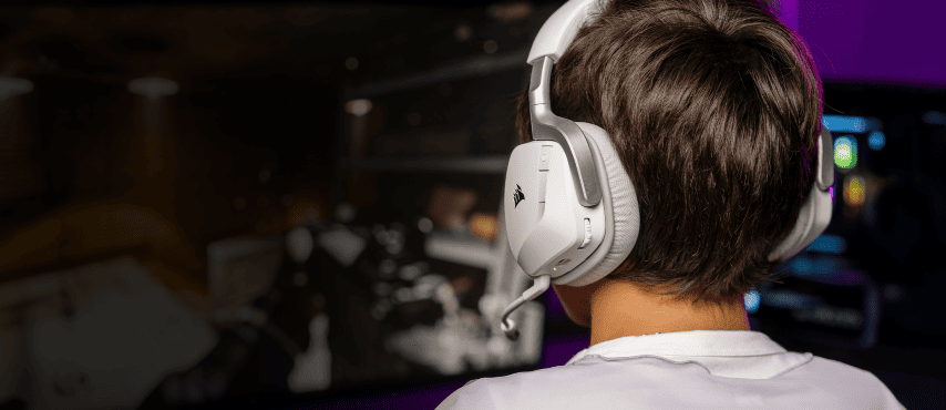Corsair VOID V2 Dolby Atmos Blanc - Micro-casque - Cybertek.fr - 4