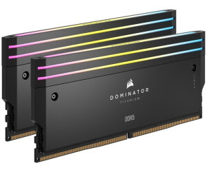 Corsair Dominator Titanium RGB 48Go (2x24Go) DDR5 7200MHz - Mémoire PC Corsair sur Cybertek.fr - 0