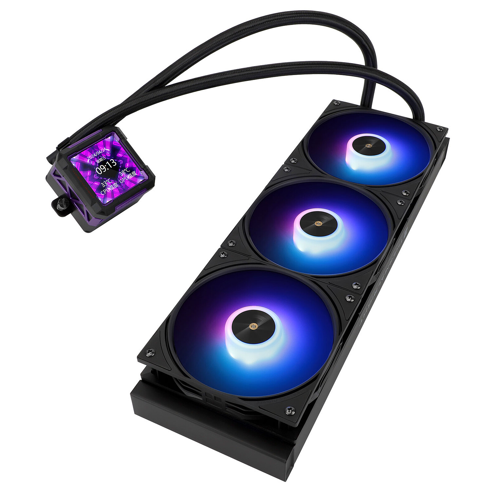 Thermalright Frozen Warframe Pro 360 ARGB/360mm/Noir - Watercooling - 1