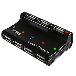 No Name 7 Ports USB 2.0 Alim. externe