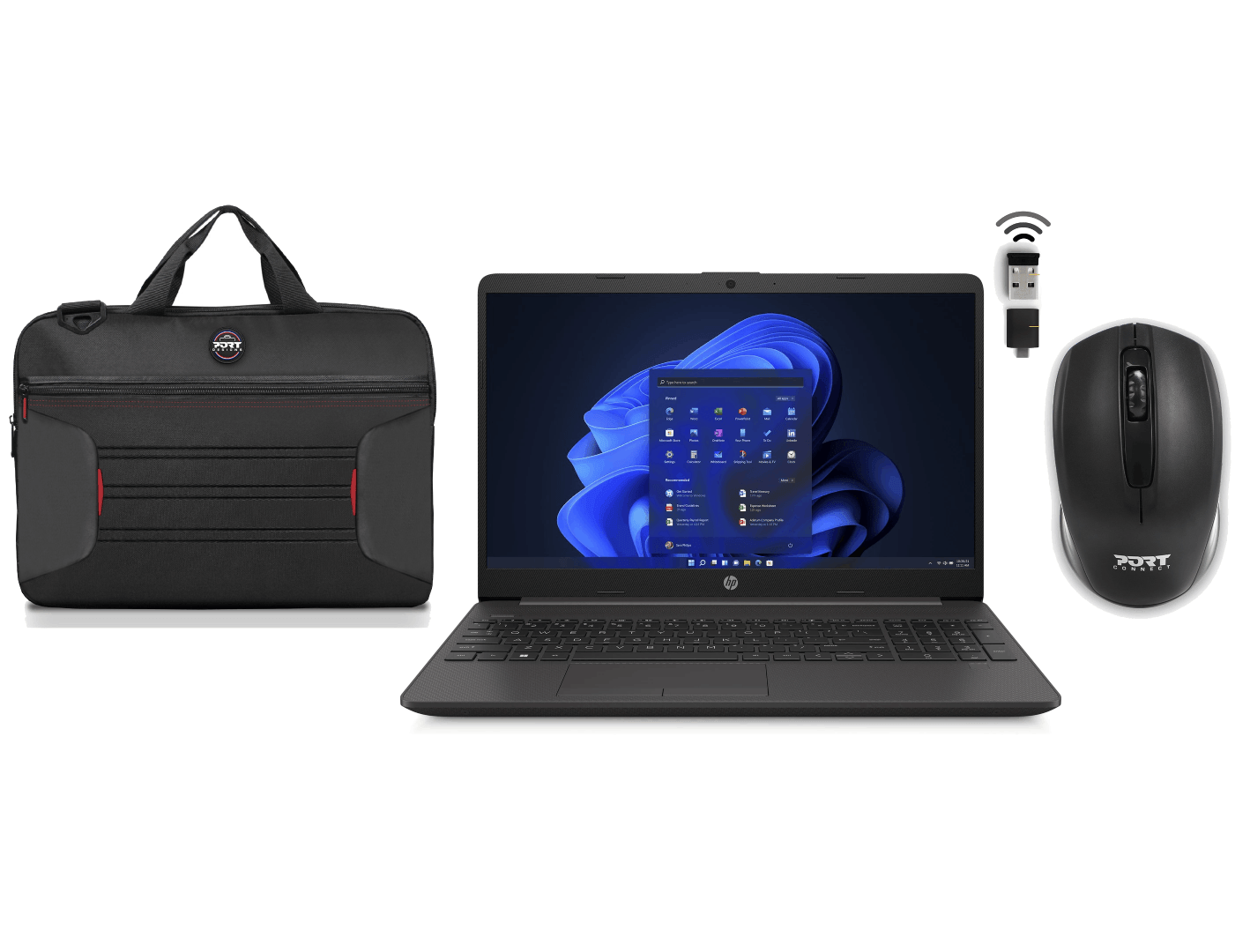 image produit HP 250 G9 + Sacoche et Souris sans fil Cybertek