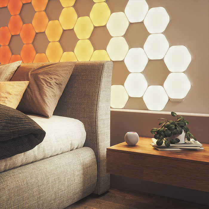 Nanoleaf Shapes Hexagons Pack Expansion - 3 pièces (NL42-0001HX-3PK) - Achat / Vente Objet connecté / Domotique sur Cybertek.fr - 5