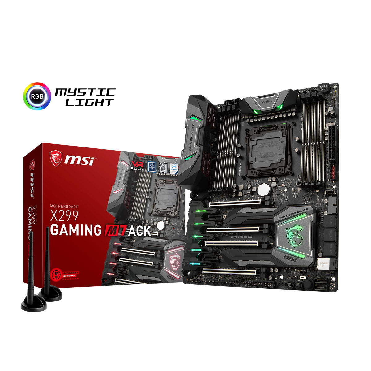 MSI X299 GAMING M7 ACK ATX  - Carte mère MSI - Cybertek.fr - 0