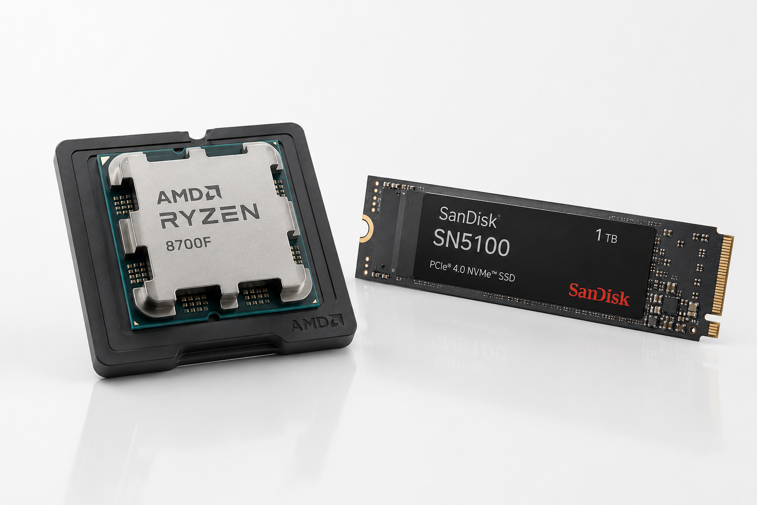 Ryzen 7 8700F + 1TB NVMe Gen4 - Cybertek.fr - 0