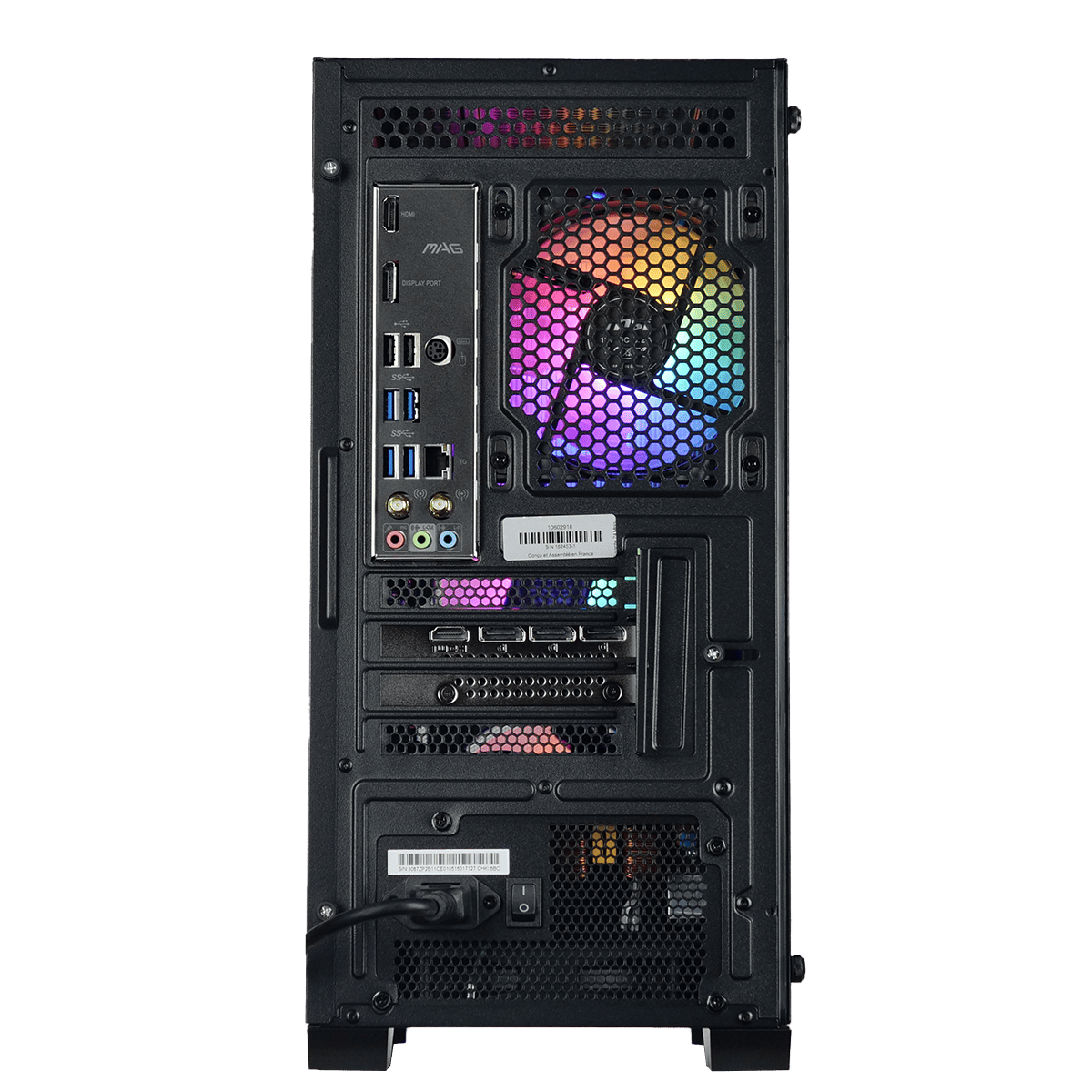 Cybertek DRAGON CORE MSI - R5-5500/5060/16Go/1To - CYB (PCG-10602918) - Achat / Vente PC Fixe sur Cybertek.fr - 4