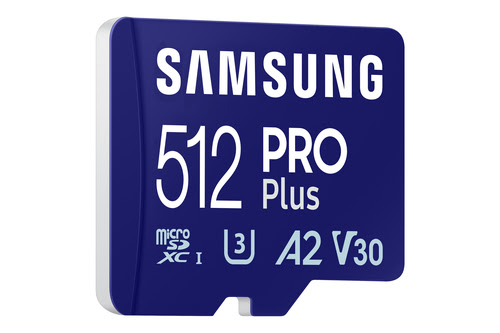 Samsung PRO Plus - Micro SDXC 512Go V30 - Carte mémoire Samsung - 3