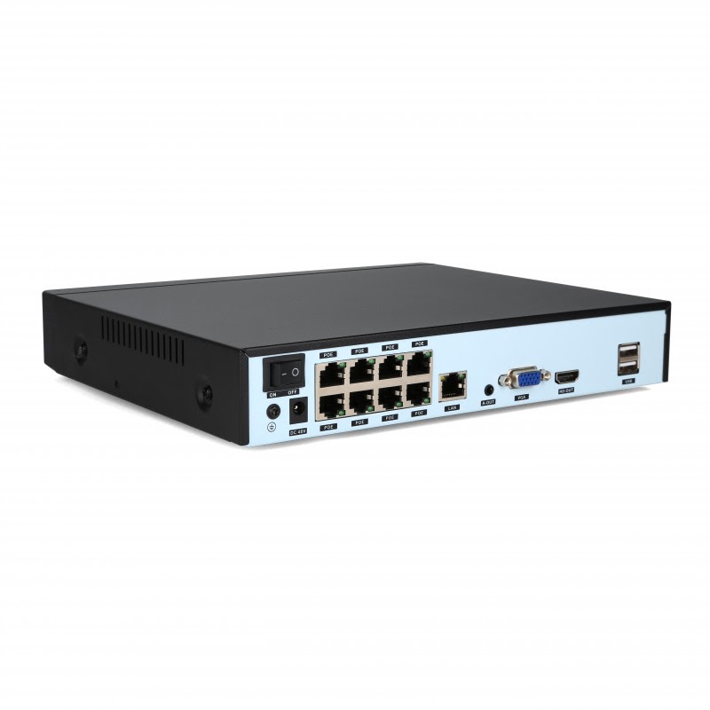 Foscam FN9108HE NVR 5MP/8 ch./POE/H.265 (FN9108HE) - Achat / Vente Accessoire caméra réseau sur Cybertek.fr - 1