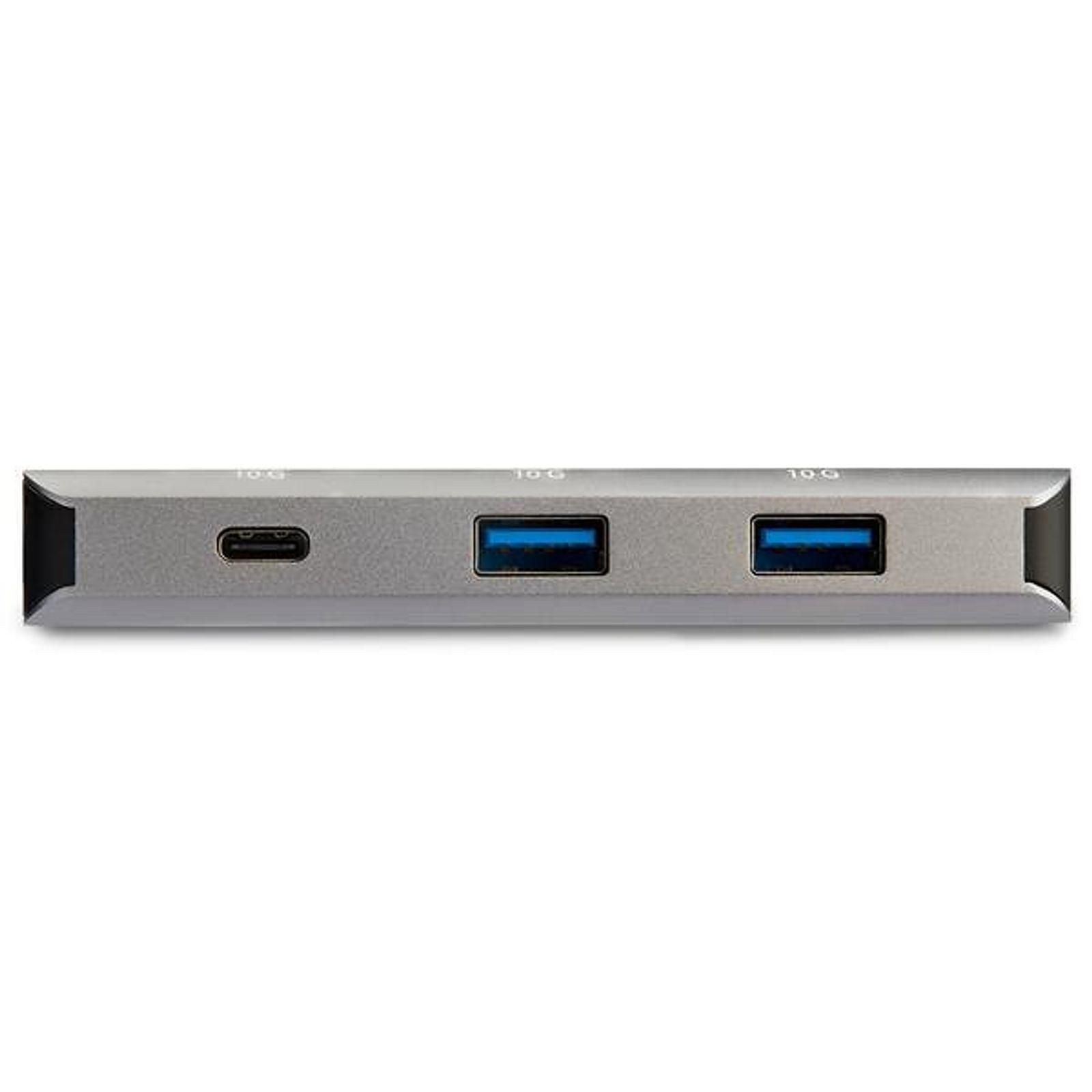StarTech Hub USB-C - 3 ports USB - 1 port GbE  - Hub StarTech - 4