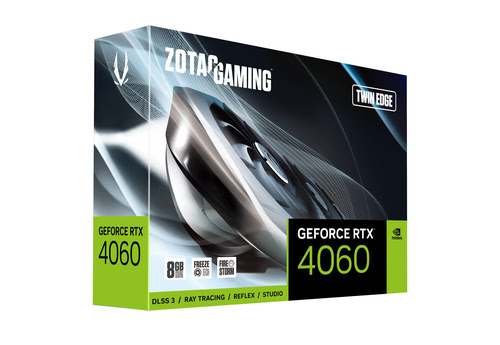 ZOTAC Gaming GeForce RTX 4060 8GB Twin Edge# - Carte graphique - 7