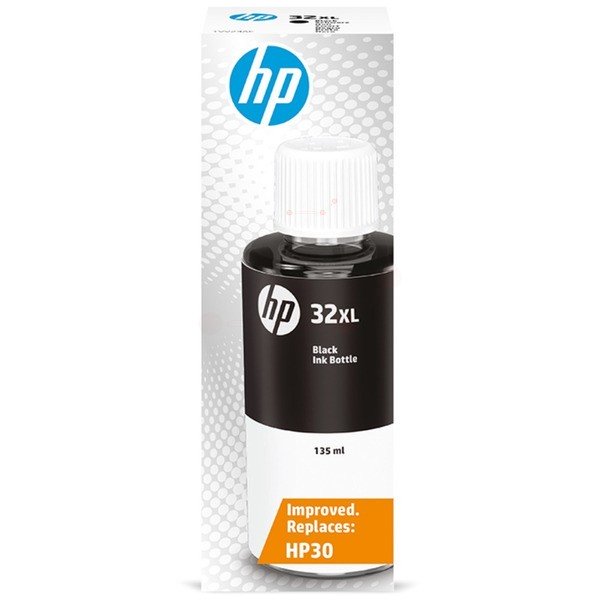 Bouteille d'encre Noir HP32 - 6000 pages - 1VV24AE pour imprimante Jet d'encre HP - 0