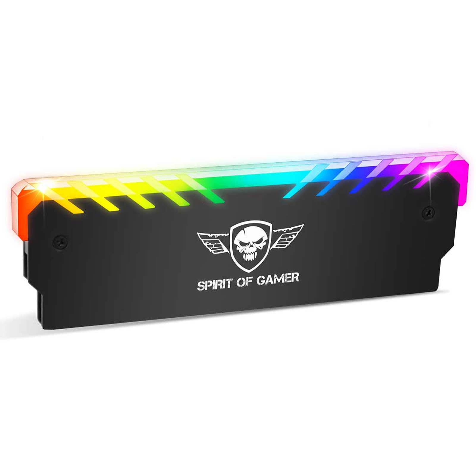 Spirit Of Gamer Kit dissipateur RGB Adressable pour mémoire RAM  (SOG-MEM-RGB) - Achat / Vente Accessoire mémoire PC sur Cybertek.fr - 0