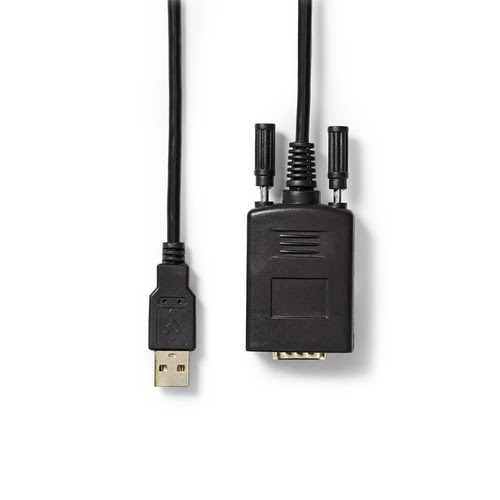 Câble Noir AD-USB-SERIAL-DB9 mâle - USB - Connectique PC - 1
