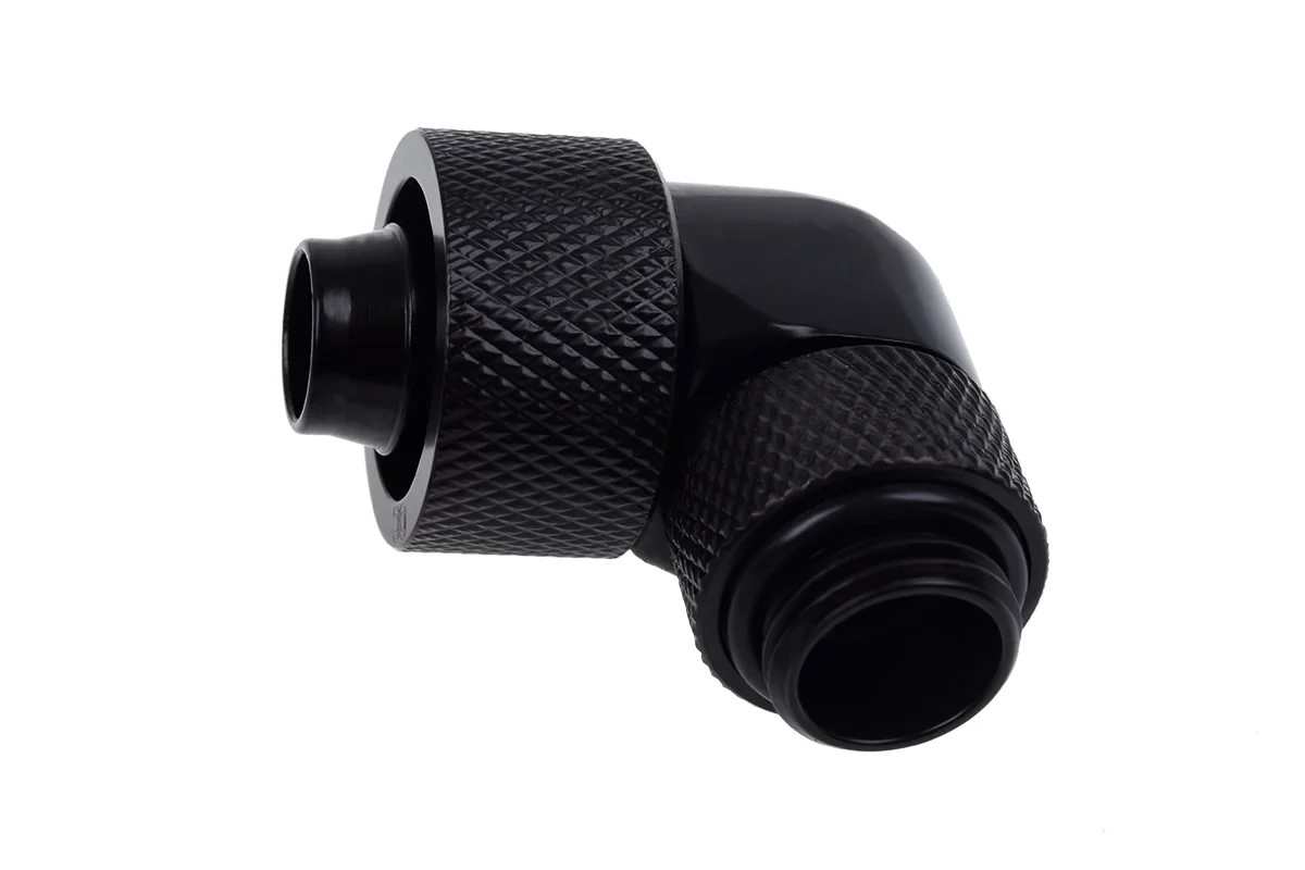 Alphacool Eiszapfen Fitting/16/10mm/90° Rotatif G1/4/Noir - Watercooling - 0
