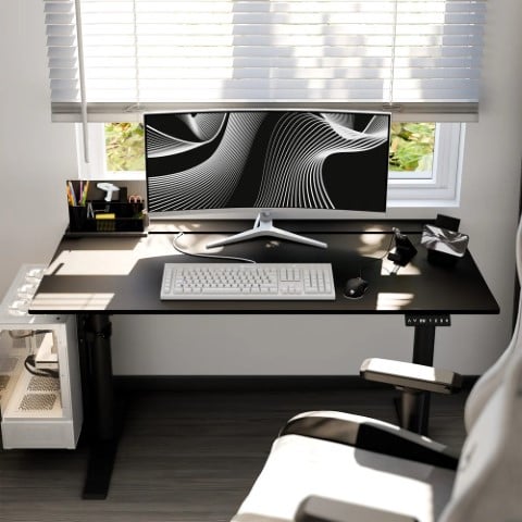 Arozzi Arena Nordico - Noir (ARENA-NRD-BOX-BK) - Achat / Vente Bureau sur Cybertek.fr - 4