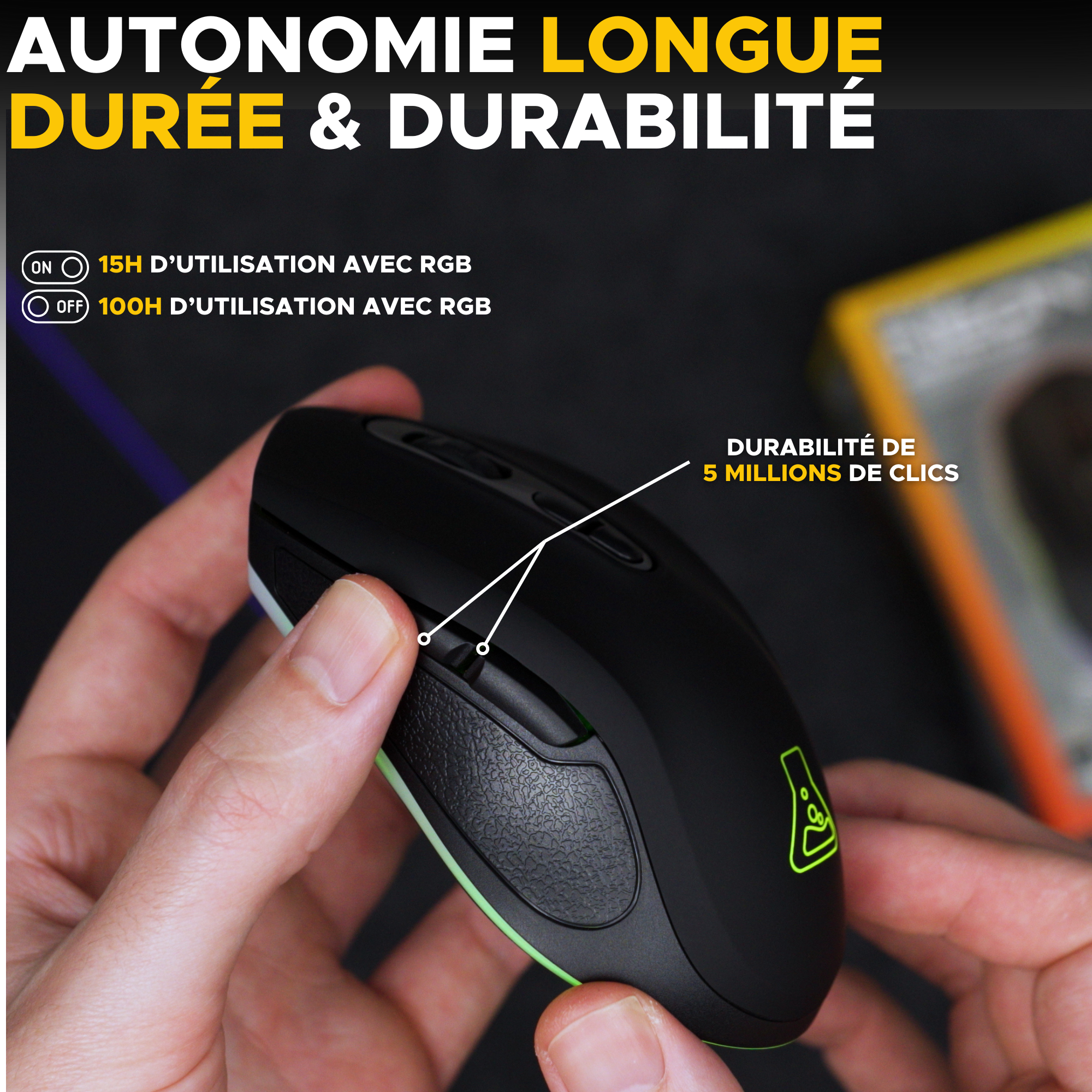 The G-LAB KULT KRYPTON - Souris PC The G-LAB - Cybertek.fr - 4