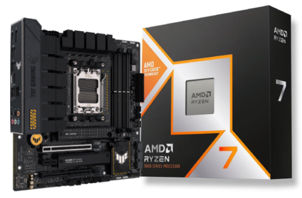 TUF GAMING B650M-PLUS + Ryzen 7 9800X3D - Cybertek.fr - 0
