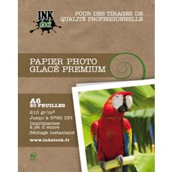 image produit InkStock Papier Photo Glacé Premium 10x15 20f. 210Gr Cybertek