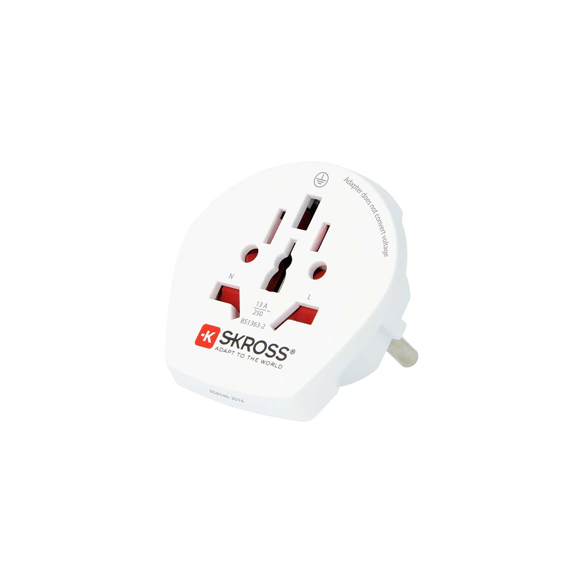 Adaptateur de voyage Prise mondiale vers Europe - Accessoire téléphonie Nedis - 2