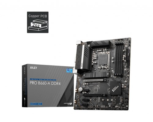 MSI PRO B660-A DDR4 ATX  - Carte mère MSI - Cybertek.fr - 0