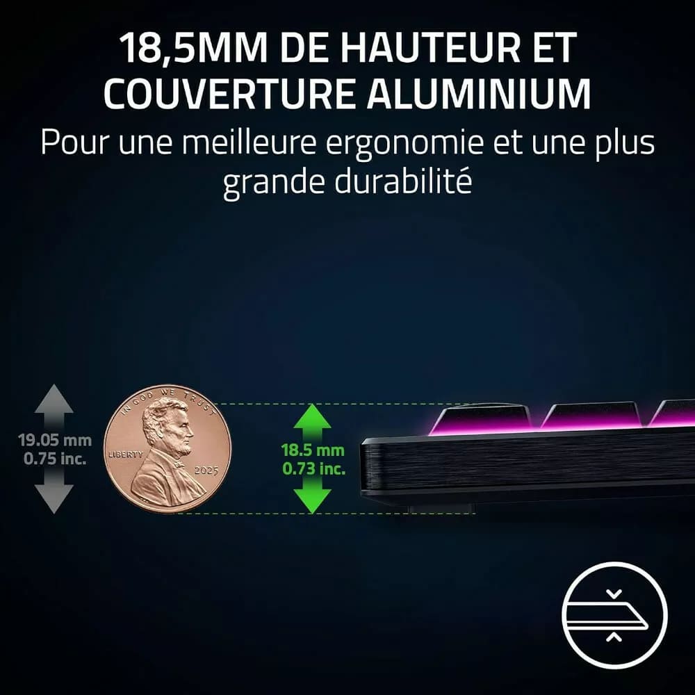 Razer BlackWidow V4 TKL LP HyperSpeed - Clavier PC Razer - 4