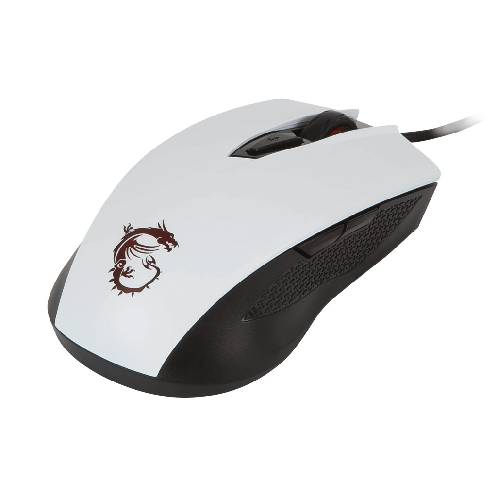 MSI CLUTCH GM40 White Gaming Mouse - Souris PC MSI - Cybertek.fr - 1