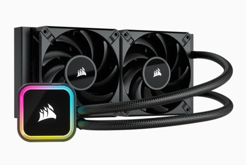 image produit Corsair iCUE H100i ELITE Watercooling 240mm Cybertek