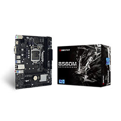 image produit Biostar B560MHP - B560/LGA1200/mATX-Seconde Vie-Bon Etat Cybertek