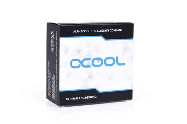 Alphacool Eiszapfen 8mm rotatable G1/4 to G1/4 - Chrome - Watercooling - 3
